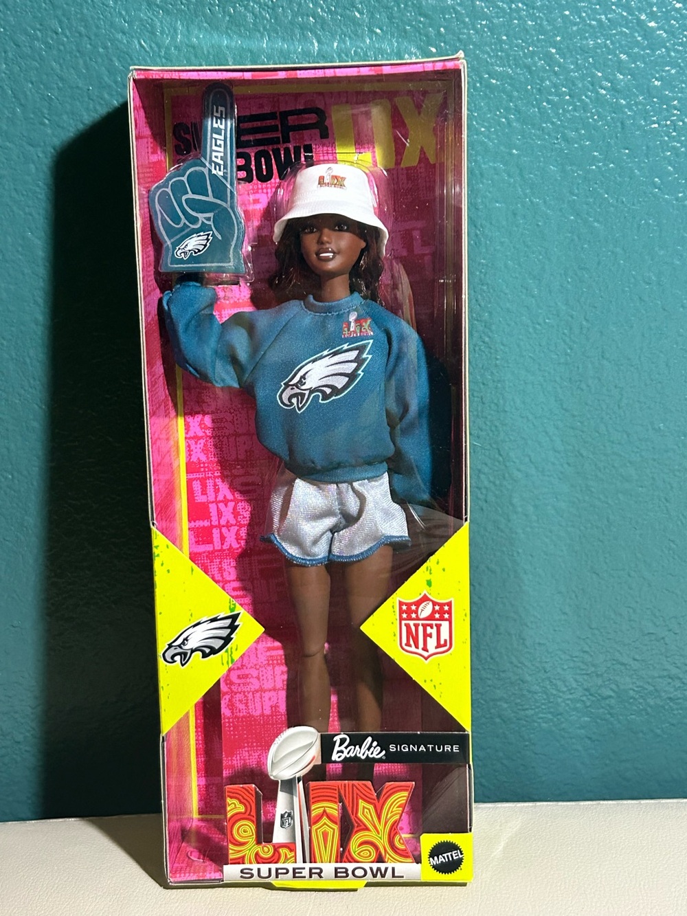 Barbie Signature Super Bowl LIX Philadelphia Eagles Champion Doll – Mint in Box!